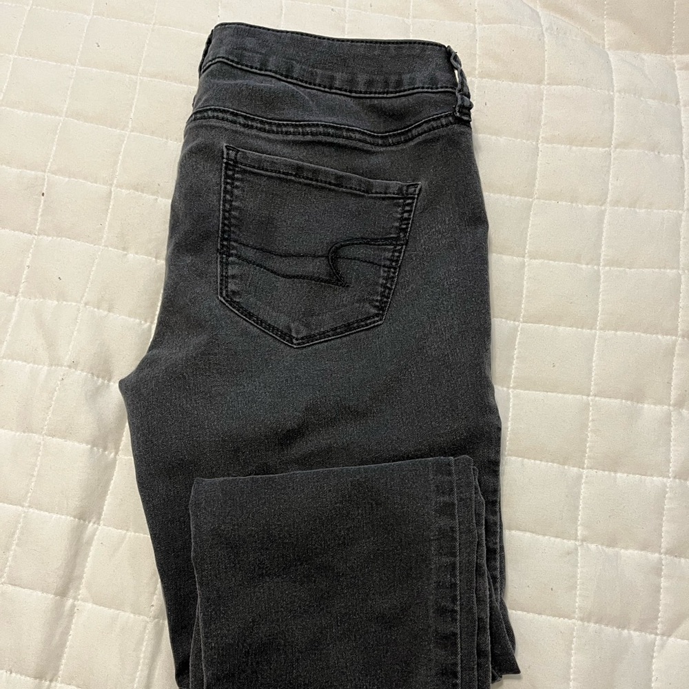 Black American Eagle Jegging